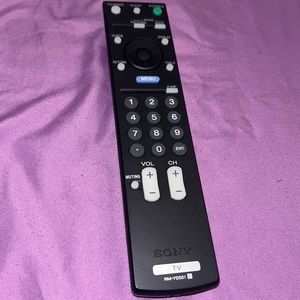 SONY TV IR Remote Control RM-YD021 television remote control graphite black used
